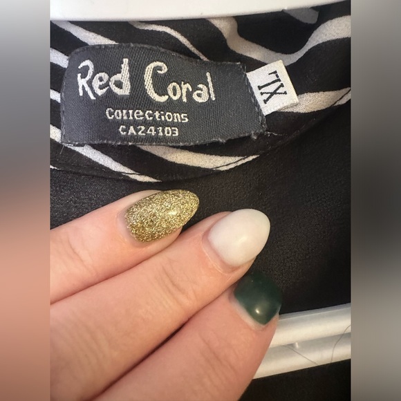 Button Up Sheer Blouse - Picture 4 of 6